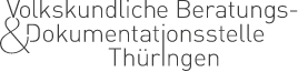 Volkskundliche Beratungs- und Dokumentationsstelle Thüringen logo